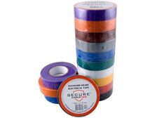 10 pack multicolored electrical tape