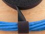 black 3\4 inch hook and loop around cables - 3 of 4