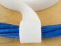 white 3\4 inch hook and loop around cables - 3 of 4
