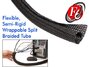 Picture of 1 Inch Black F6 Braided Sleeve - 25FT - 0 of 1