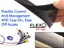 Picture of 2 Inch White Flexo Wrap Braided Sleeve - 25FT - 0 of 1