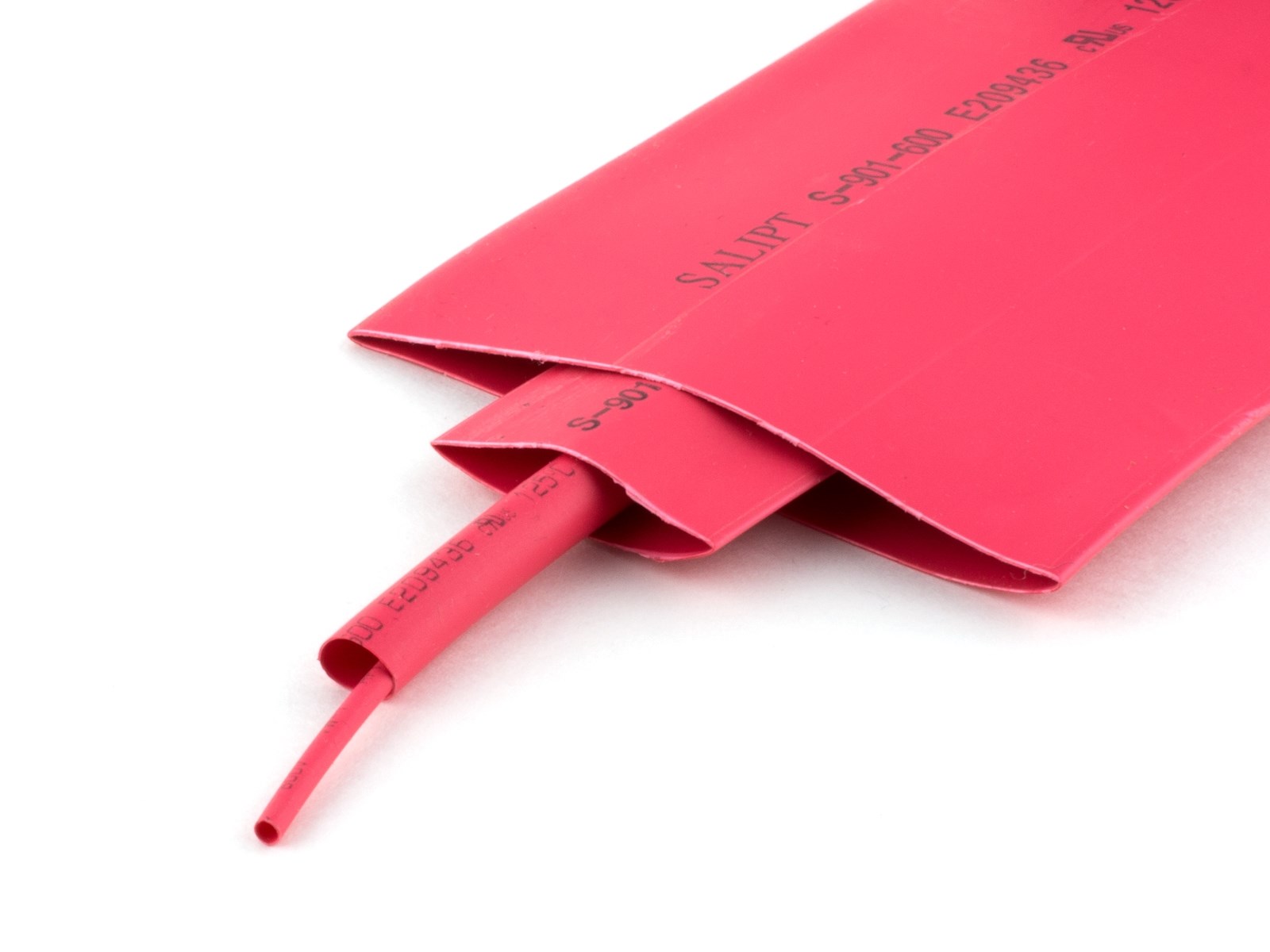 Neon Pink 3/32" ID Heat Shrink PVC Tubing
