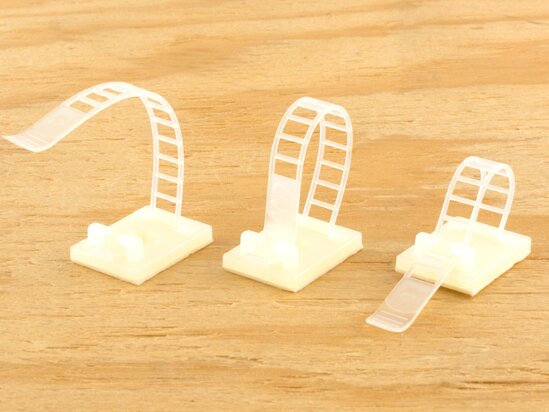 Picture of 22mm Natural Adjustable Cable Strap - 100 Pack