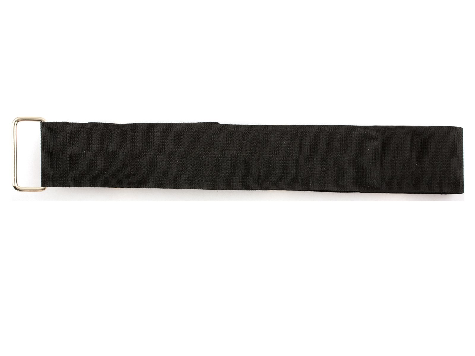1 x 24 Black Cinching Strap with Metal Buckle, Bundle of 10