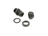 12mm black cable gland