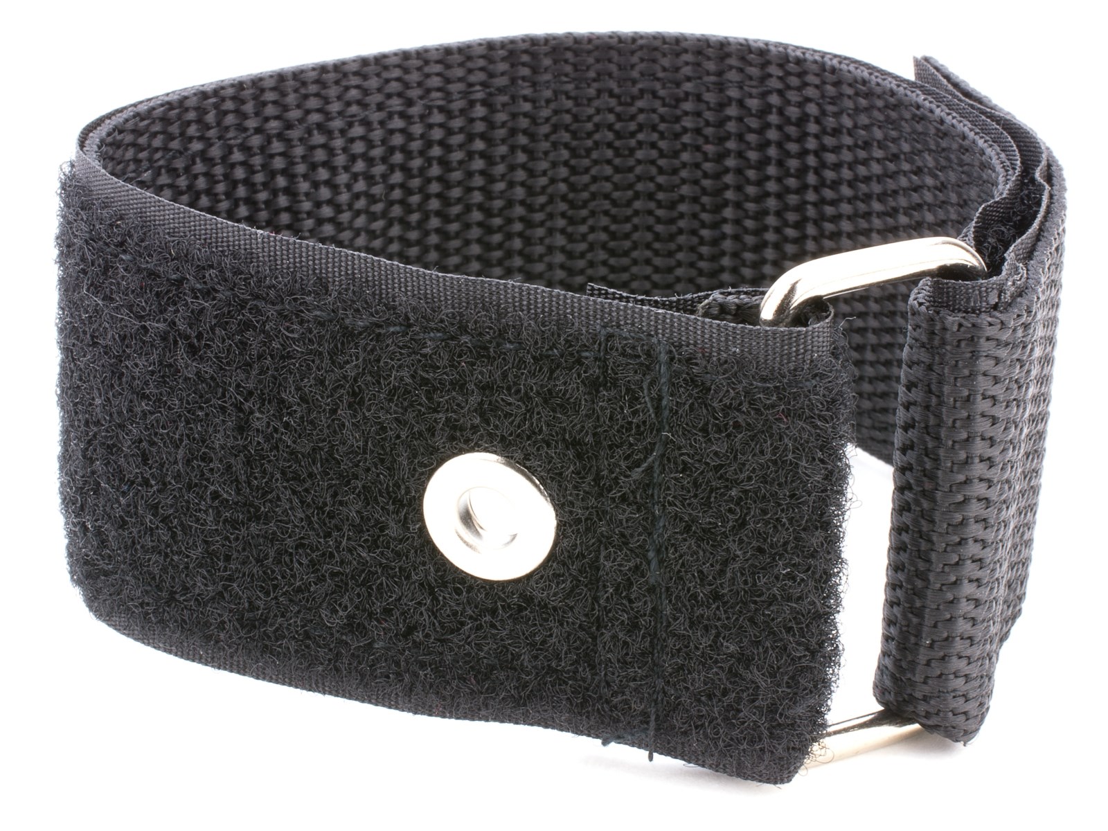 12 x 1 1/2 inch Heavy Duty Black Cinch Strap with Eyelet - 5 Pack