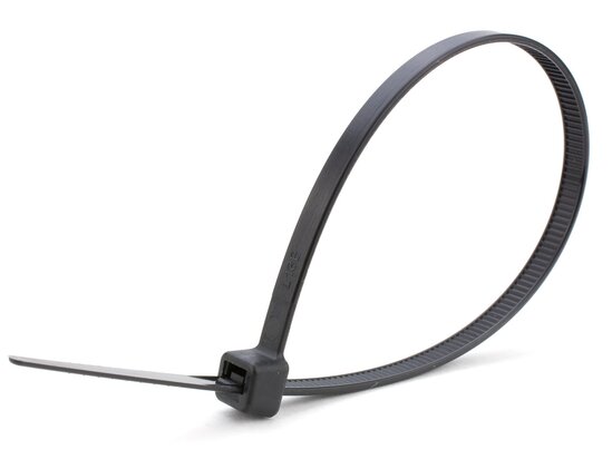 Picture of 11 Inch Black Standard Cable Tie - 100 Pack