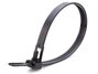 5 inch black standard releasable cable tie - 0 of 4