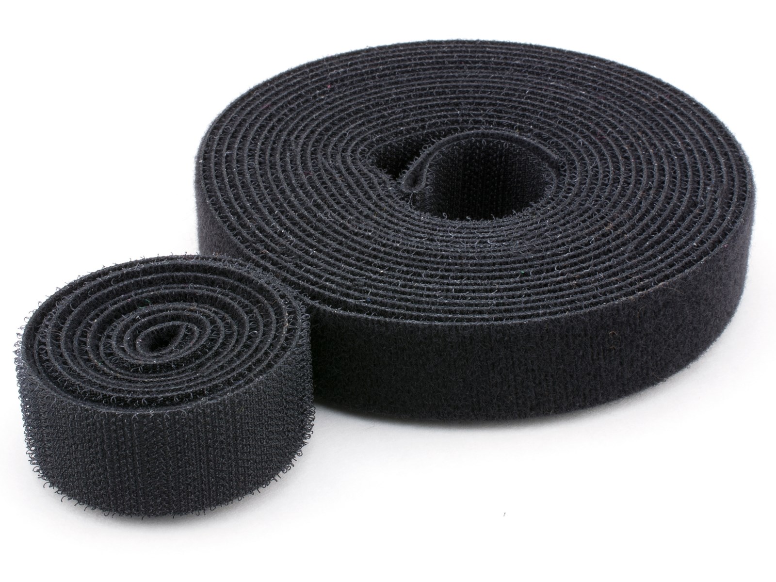3/4 Inch Continuous Black Hook and Loop - 5 Yards - Secure™ Cable Ties