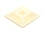 Picture of 1 1/2 Inch Square Adhesive Tie Mount - 100 Pack - 0 of 3