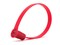 red 8 1\2 inch fixed length plastic seal - 1 of 4