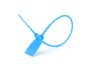 blue 13 inch blank standard pull tight plastic seal - 1 of 5