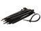 100 pack black 29 inch extra heavy duty cable tie - 1 of 2