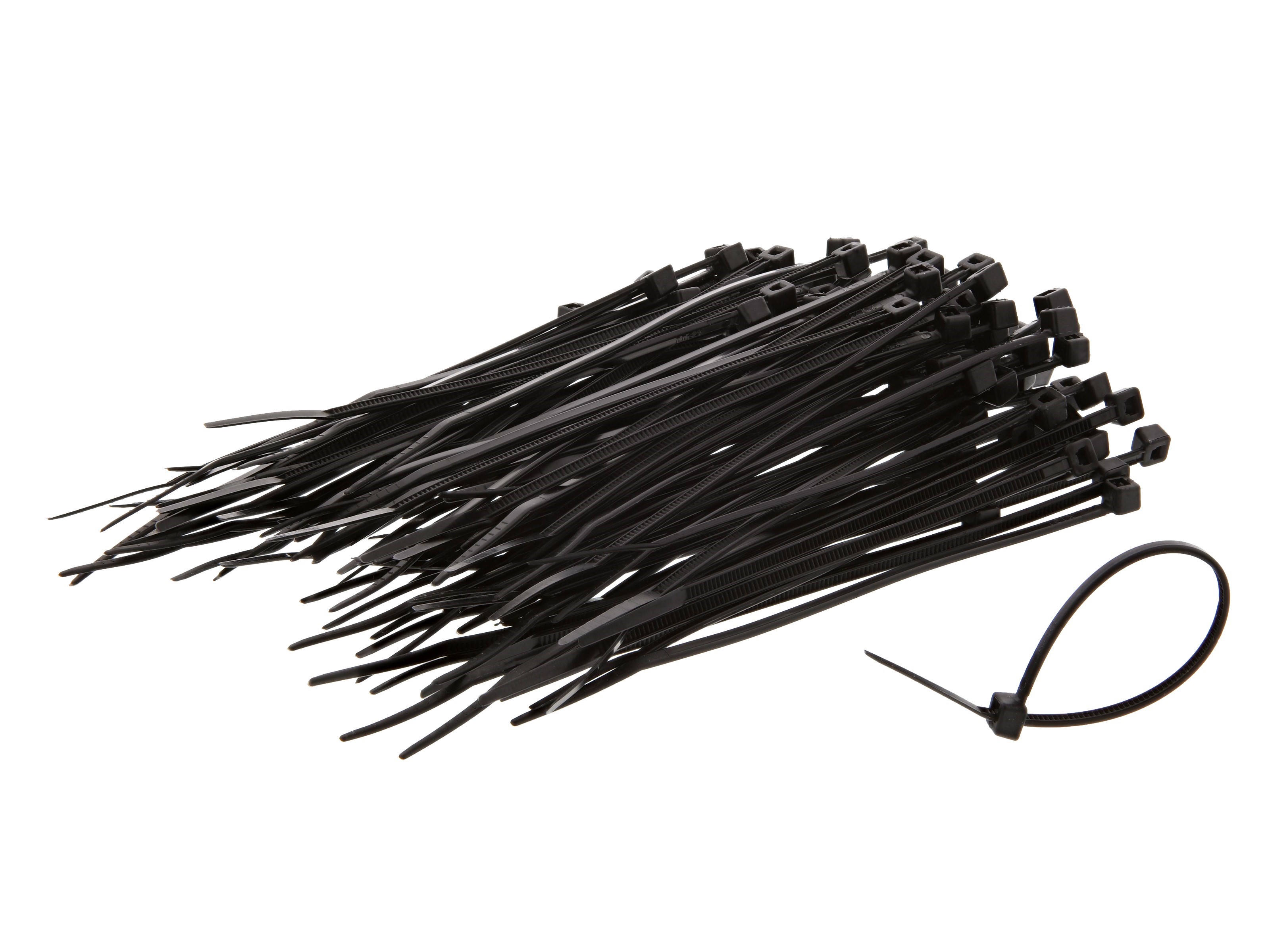 Black 50 Pack 60mm Free P&P Mini cable Ties Easily secure cables 