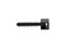 Picture of UV Black Wall Mount Plug with 9mm Mounting Hole - 100 Pack - 1 of 12