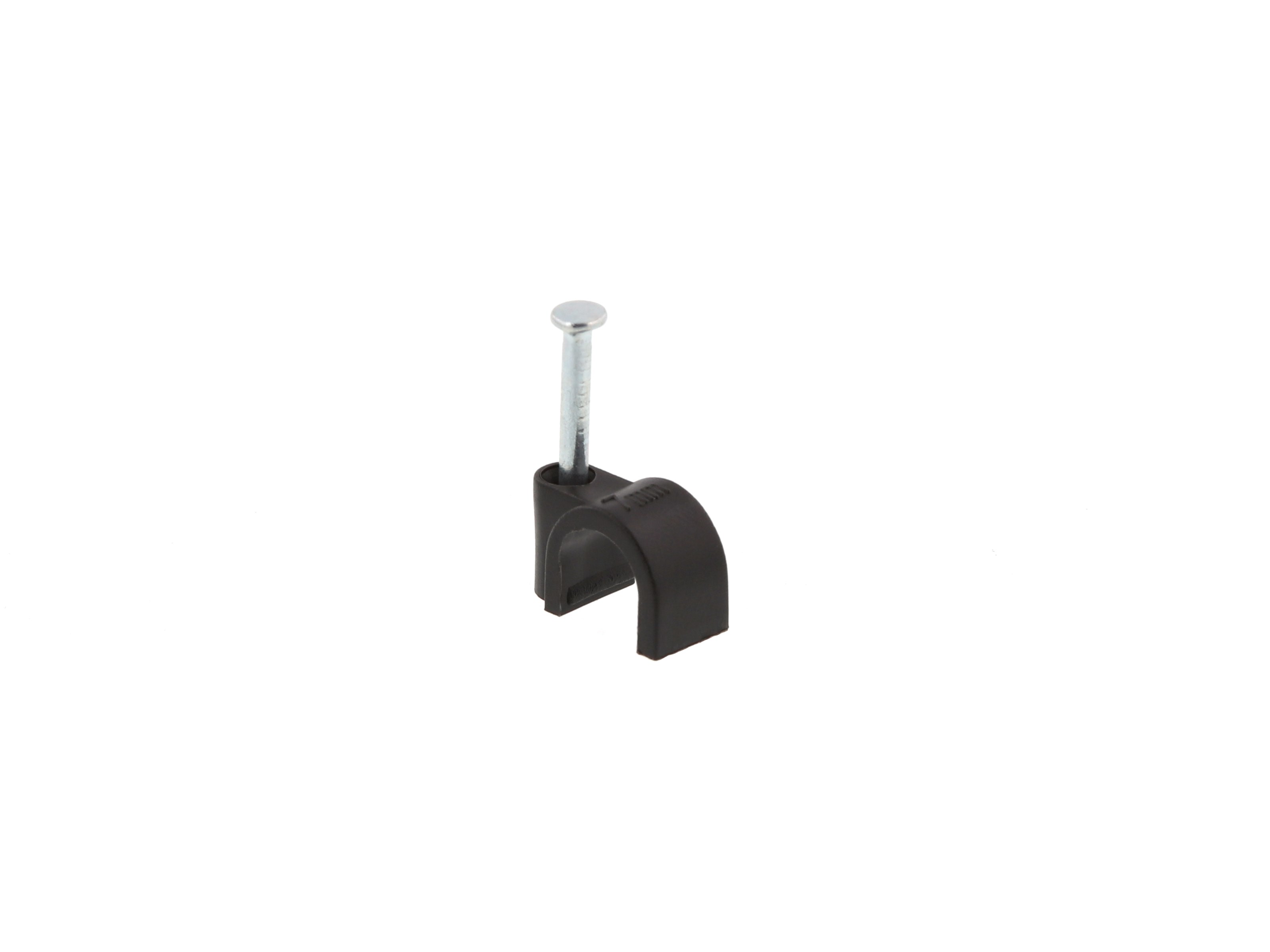 Pack of 50 7 mm Brown BG Electrical Round Cable Clips