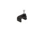 Picture of 8.5mm Black Flat Nail Cable Clip - 100 Pack - 0 of 9