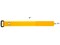 Picture of 8 Inch Yellow Cinch Strap with Eyelet - 5 Pack - 1 of 7