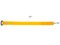 Picture of 12 Inch Yellow Cinch Strap with Eyelet - 5 Pack - 1 of 7