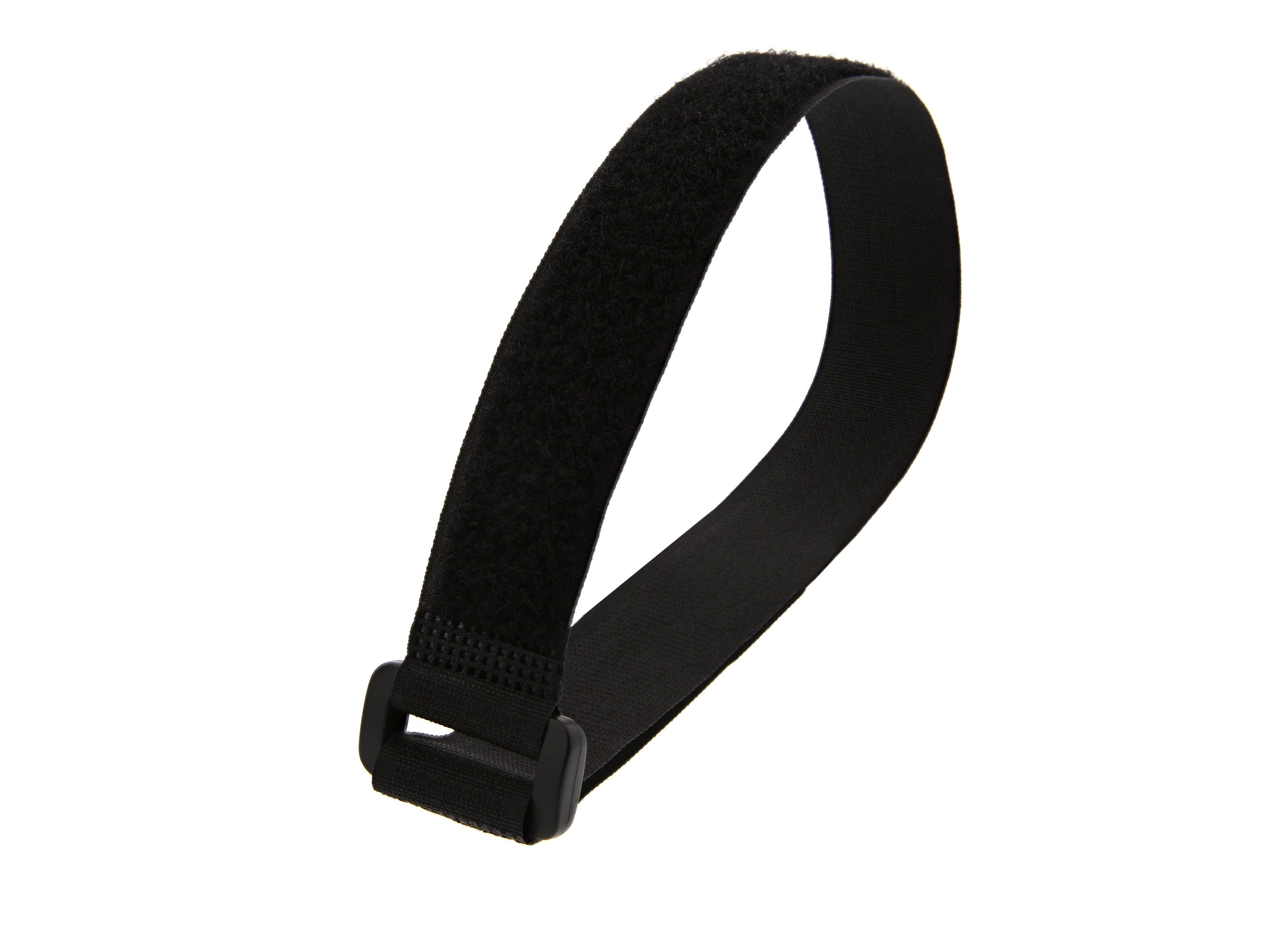Secure Cable Ties 18 x 2 inch Heavy Duty Black Cinch Strap - 5 Pack