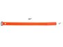 Picture of 18 x 1 Inch Orange Cinch Strap with Eyelet - 5 Pack - 1 of 4