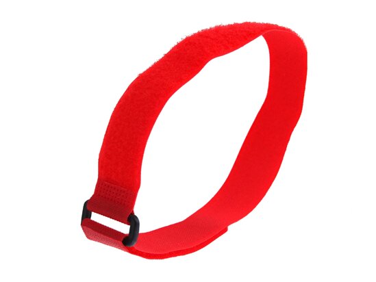 Picture of 18 x 1 Inch Red Cinch Strap - 5 Pack