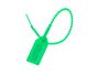 8 Inch Light-Duty Green Plastic Security Seal - 1 of 4