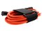black 3 inch cinch strap around orange cable - 2 of 3