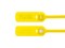 tamper evident yellow 19 inch plastic seal - 0 of 3