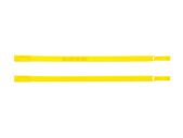 8 Inch Fixed Length Yellow Plastic Seal