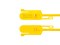 15 Inch Tamper Evident Tear Away Yellow Plastic Seal - 0 of 6