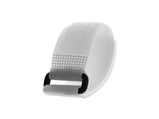 Picture of 8 x 1 Inch White Cinch Straps - 5 Pack