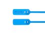 Picture of 19 Inch Standard Blue Pull Tight Plastic Seal with Steel Locking Piece - 100 Pack - 0 of 4
