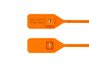 orange 13 inch standard tamper evident plastic security seal - 0 of 4