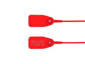 12 1/2 Inch Standard Red Pull Tight Plastic Seal
