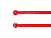 8 Inch Fixed Length Red Plastic Seal