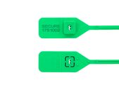 green 14 1\2 inch standard green Tamper evident plastic seal