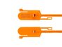 orange 15 inch tamper evident plastic security seal - 0 of 8