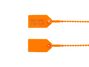 orange 8 inch light duty pull tight tamper evident plastic seal - 0 of 4
