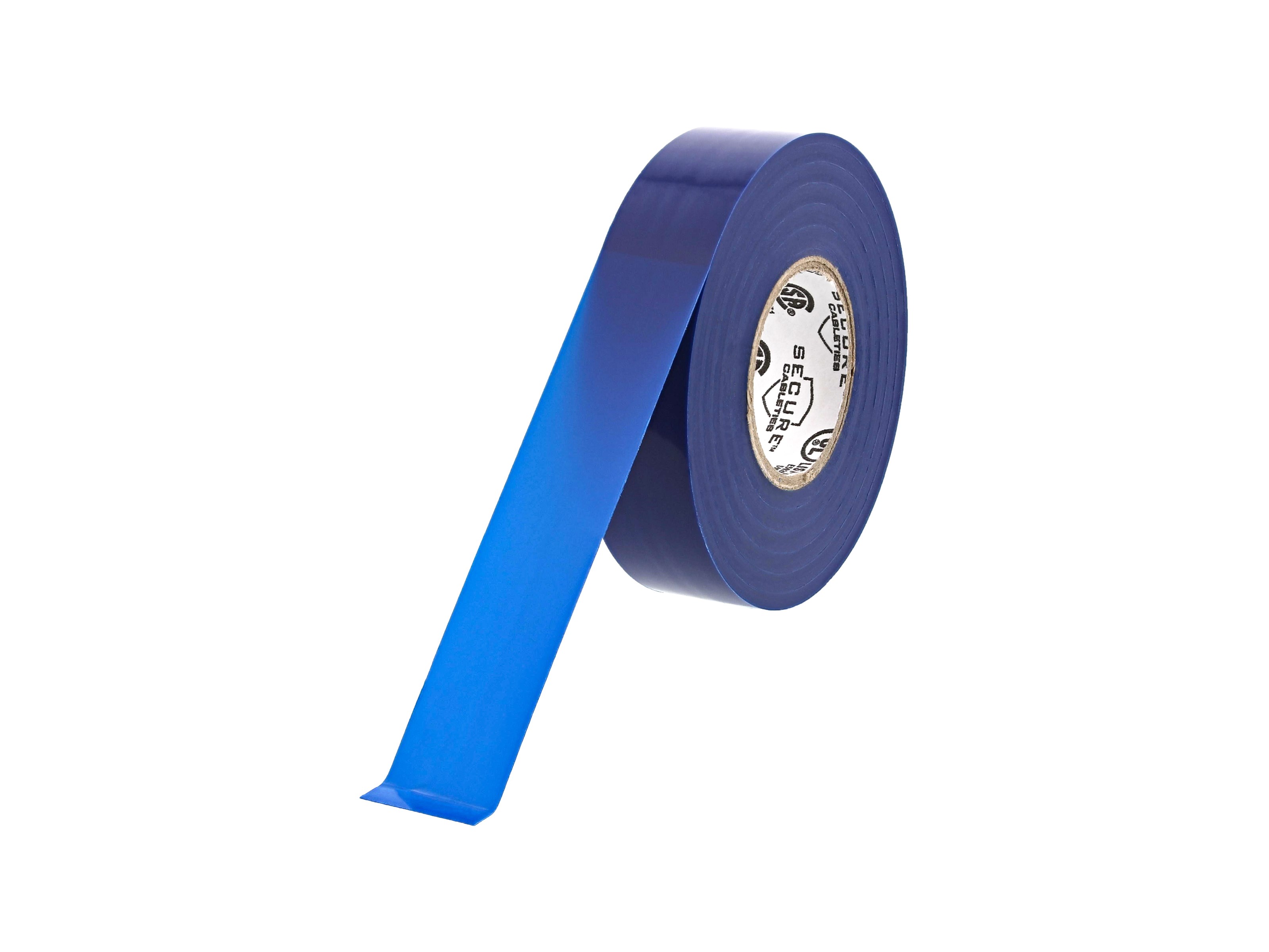 x 66 ft. 3/4 in JVCC E-Tape Colored Electrical Tape Blue 