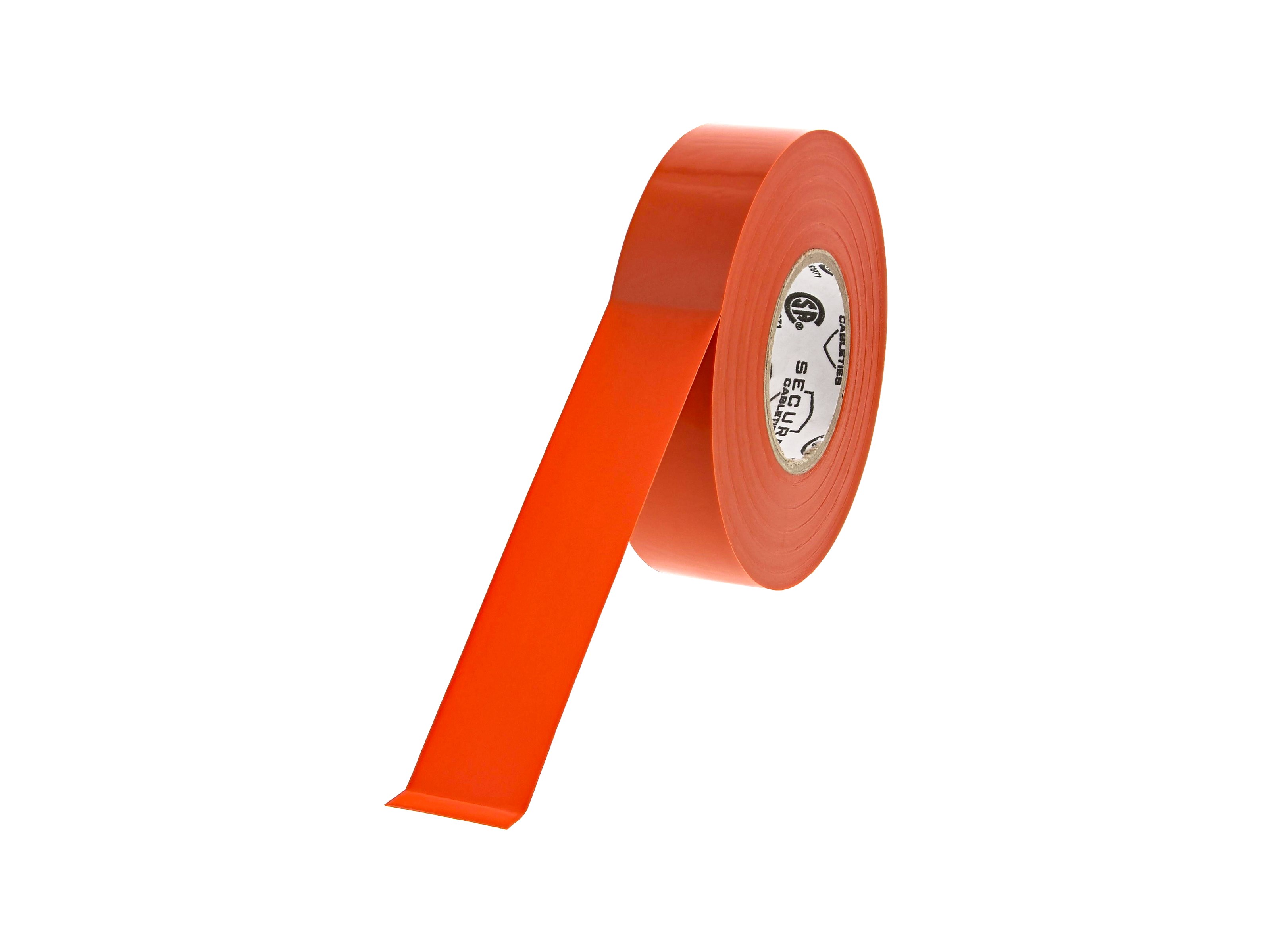 TapesSupply 10 Rolls Pack Orange Electrical Tape 3/4" x 66 ft 