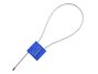Picture of 12 Inch Blue Pull Tight Stainless Steel Cable Seal with 2.5mm wire - 50 Pack - 0 of 2