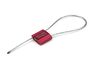Picture of 12 Inch Red Pull Tight Stainless Steel Cable Seal with 2.5mm wire - 50 Pack - 2 of 3