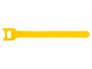 Picture of 6 Inch Yellow Hook and Loop Tie Wrap - 10 Pack - 1 of 4
