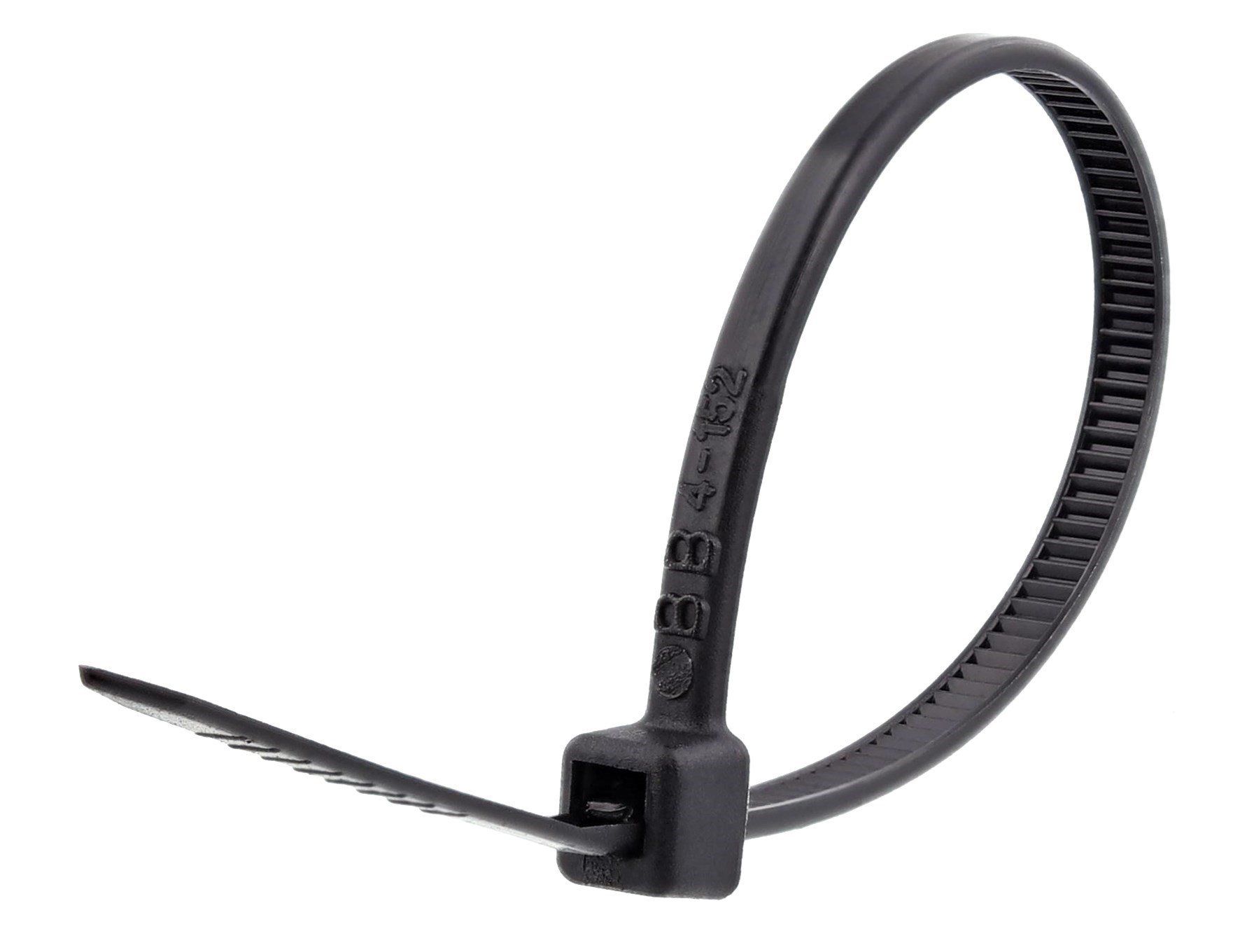 1000 Pc Bag Black Nylon 4" Cable Zip Ties Self Locking Head UV Heat Crafts Home 