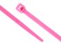 Fluorescent Pink Miniature Cable Tie - 1 of 5