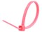 4 Inch Pink Miniature Cable Tie - 0 of 5