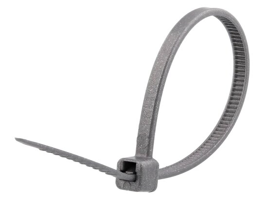 4 Inch Silver Miniature Cable Tie