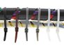 Silver Cable Tie Bundled Cable Runs - 3 of 5