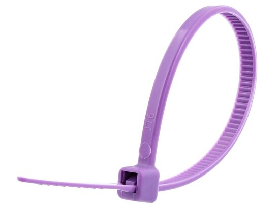4 Inch Violet Miniature Cable Tie